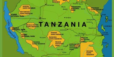 Na karti Tanzaniji