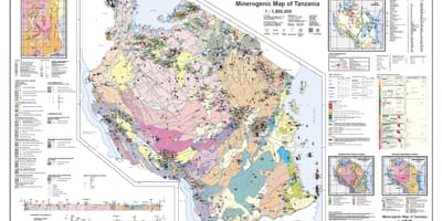 Za geologiju i mineralne karti Tanzaniji